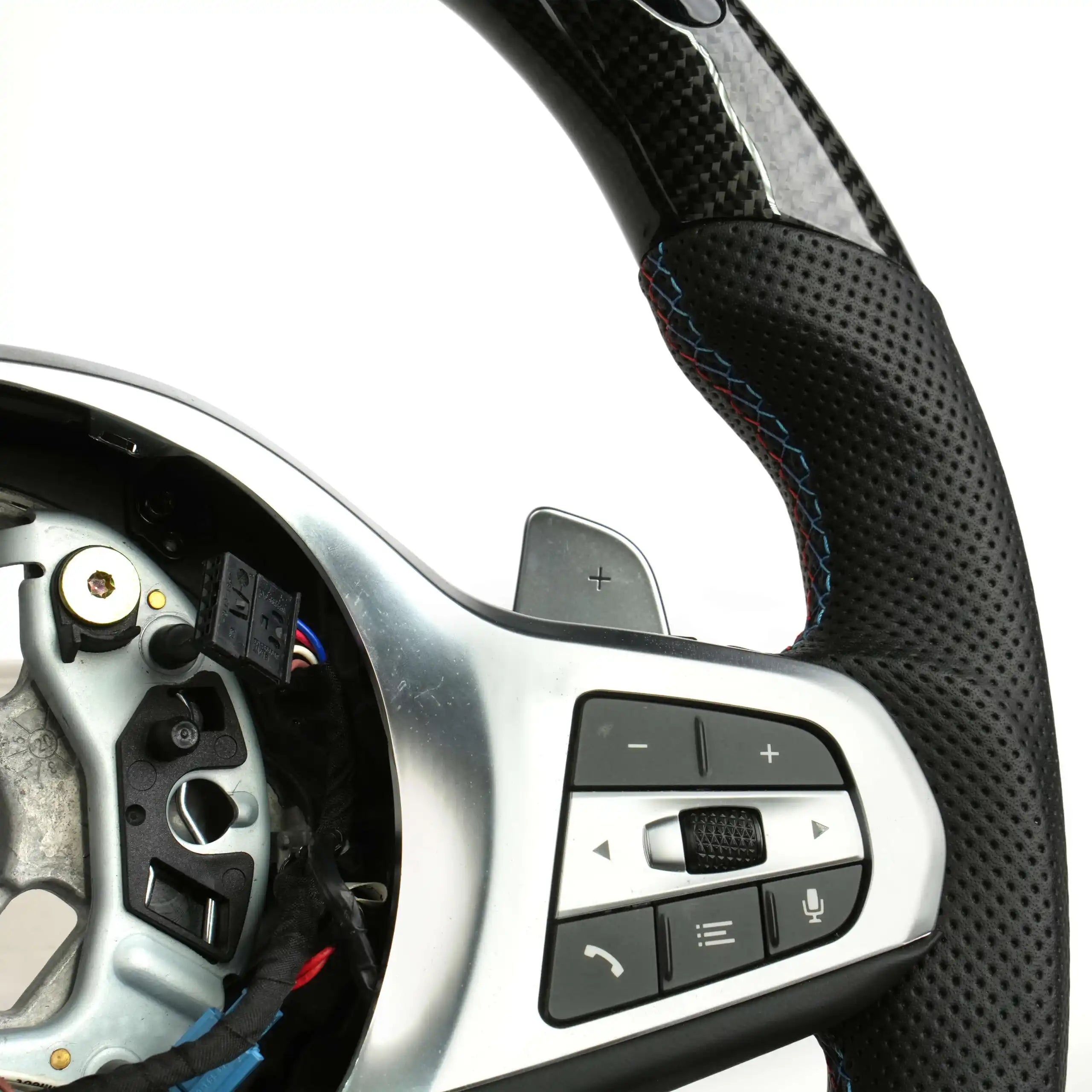 BMW G Series M Performance Steering Wheel with LED Display and Button Assembly
