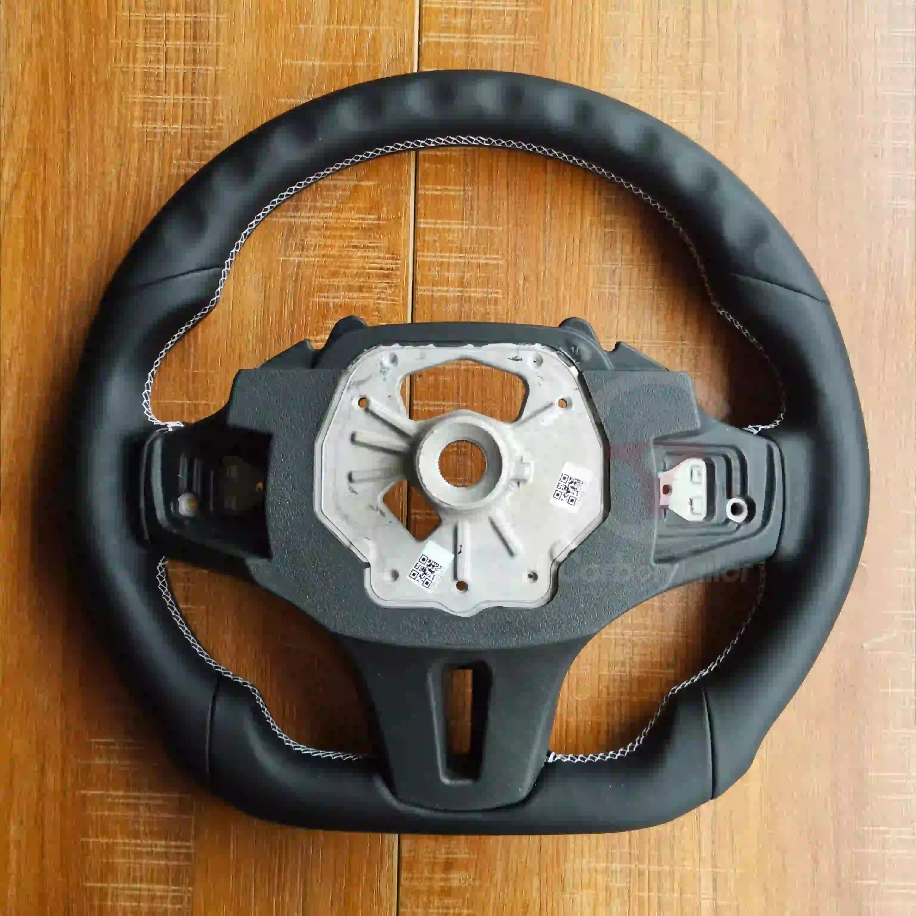 BMW G Series Full Smooth Leather Steering Wheel – Fits G30–G38, M5/M8, G11–G16, X3–X7