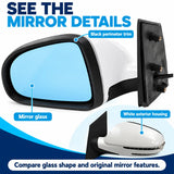 Side Mirror Assembly for BAIC Senova X25 – Exterior Rearview Mirror Replacement