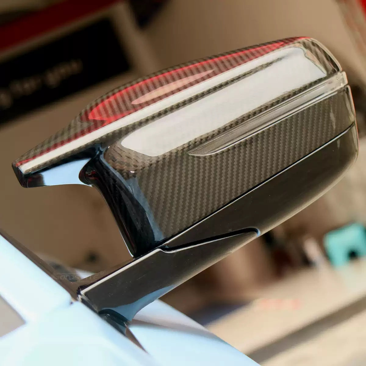 Carbon Fiber Mirror Cap Set - BMW G Chassis M2 M3 M4