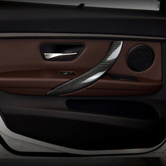 Carbon Fiber Interior Door Handle Covers for BMW 1 Series &amp; 2 Series (F20, F21, F22, F23, F87)