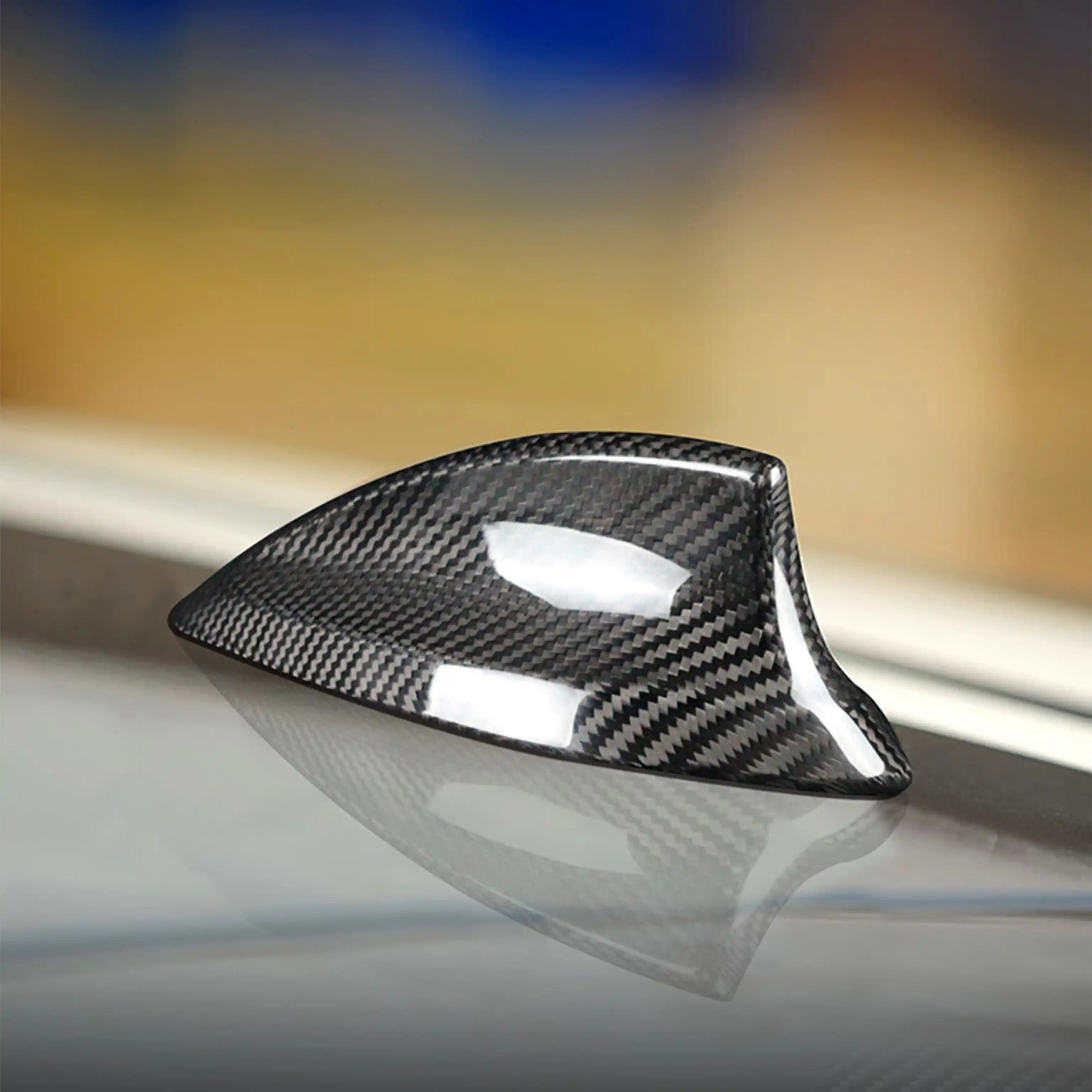 Carbon Fiber Shark Fin Antenna Cover for BMW 2, 3, 4, 5, and 7 Series (2011–2020)