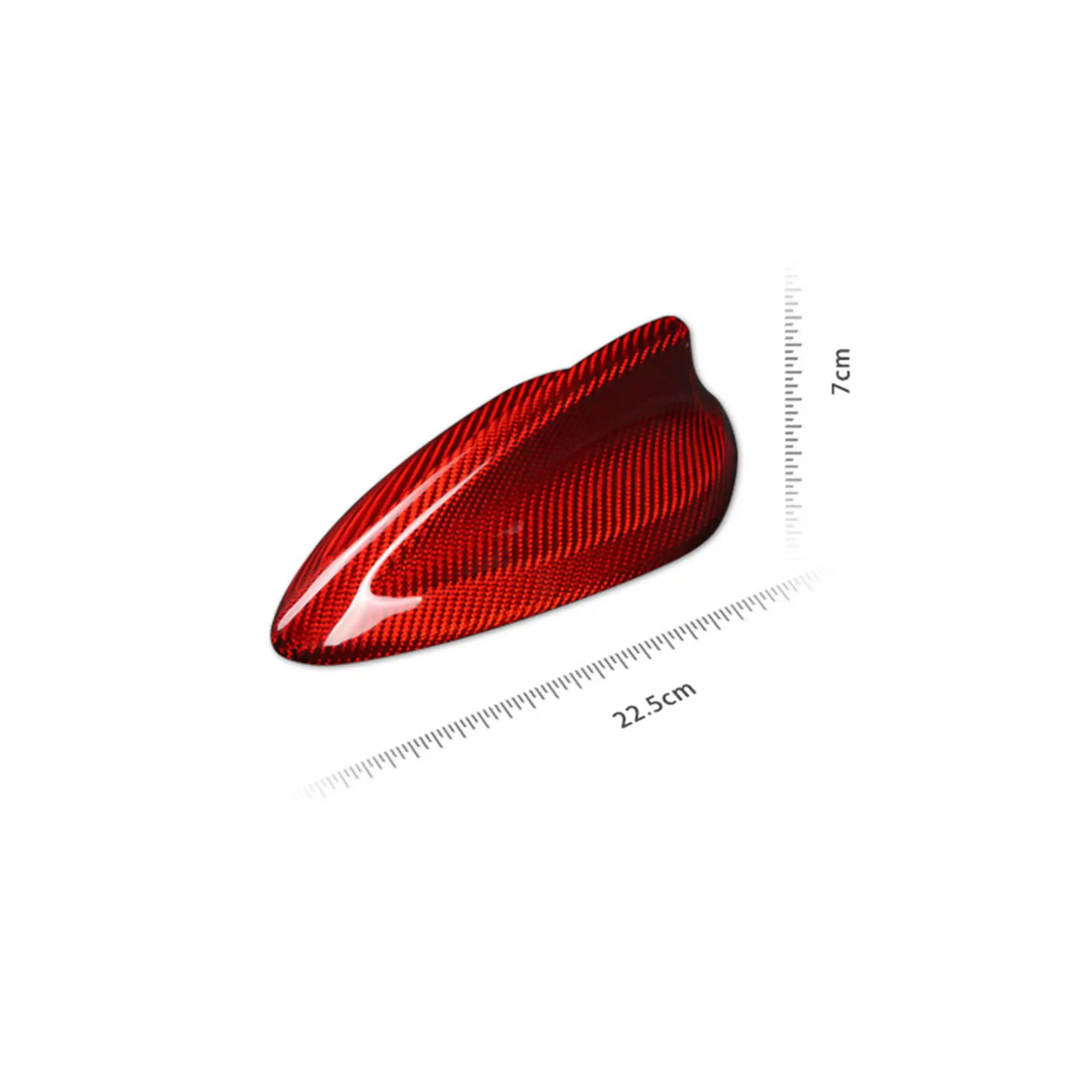 Carbon Fiber Shark Fin Antenna Cover for BMW 2, 3, 4, 5, and 7 Series (2011–2020)