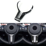 Carbon Fiber Steering Wheel Button Trim Cover for BMW M2, M3, M4 (F87, F80, F82, F83)