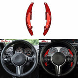 Carbon Fiber Paddle Shifter Extensions for BMW M2, M3, M4, M5, M6, X5M, X6M (2011–2019)