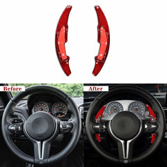 Carbon Fiber Paddle Shifter Extensions for BMW M2, M3, M4, M5, M6, X5M, X6M (2011–2019)