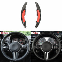 Carbon Fiber Paddle Shifter Extensions for BMW M2, M3, M4, M5, M6, X5M, X6M (2011–2019)