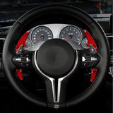 Carbon Fiber Paddle Shifter Extensions for BMW M2, M3, M4, M5, M6, X5M, X6M (2011–2019)