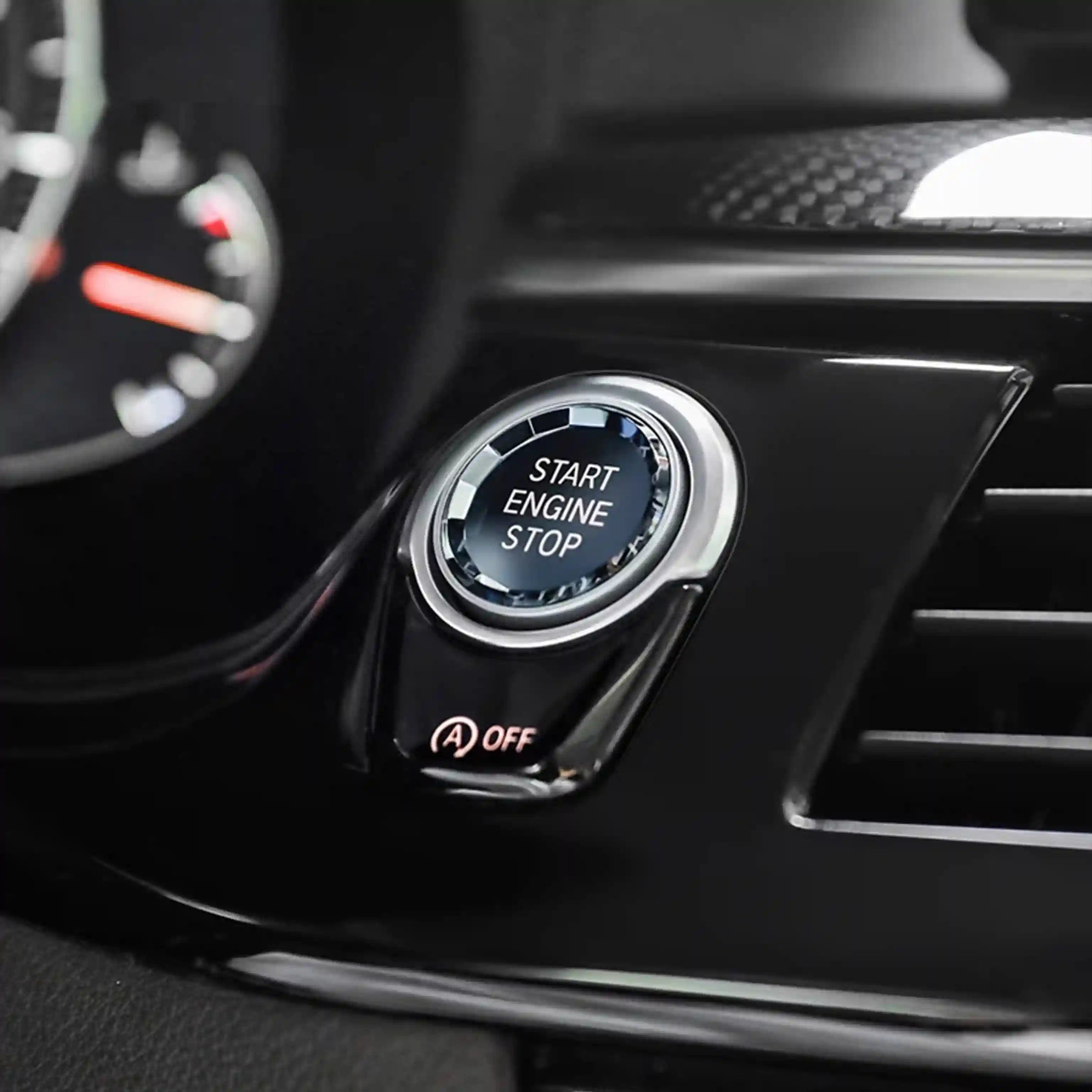 Crystal Start Stop Button for BMW F/G Chassis – Luxury Interior Upgrade