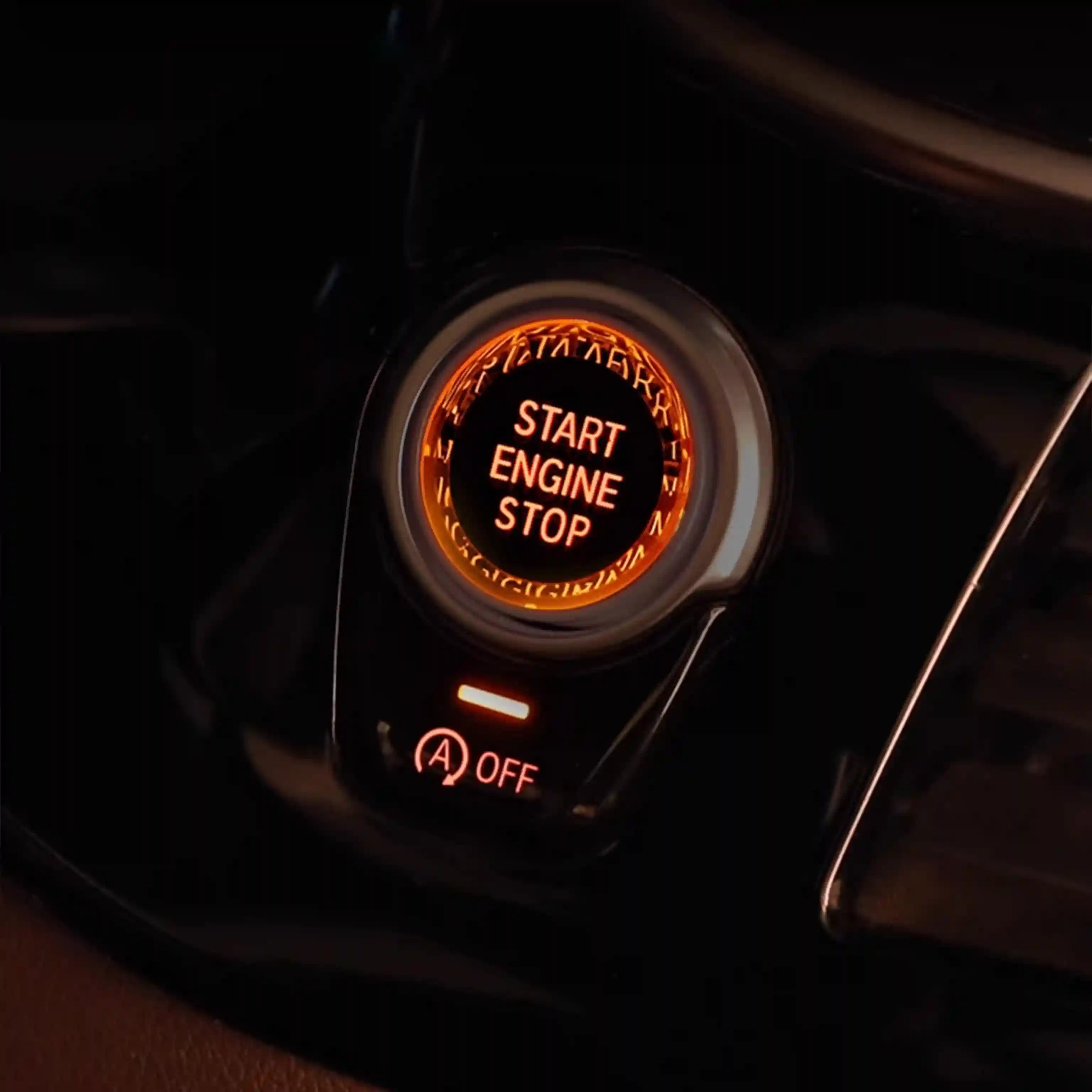 Crystal Start Stop Button for BMW F/G Chassis – Luxury Interior Upgrade