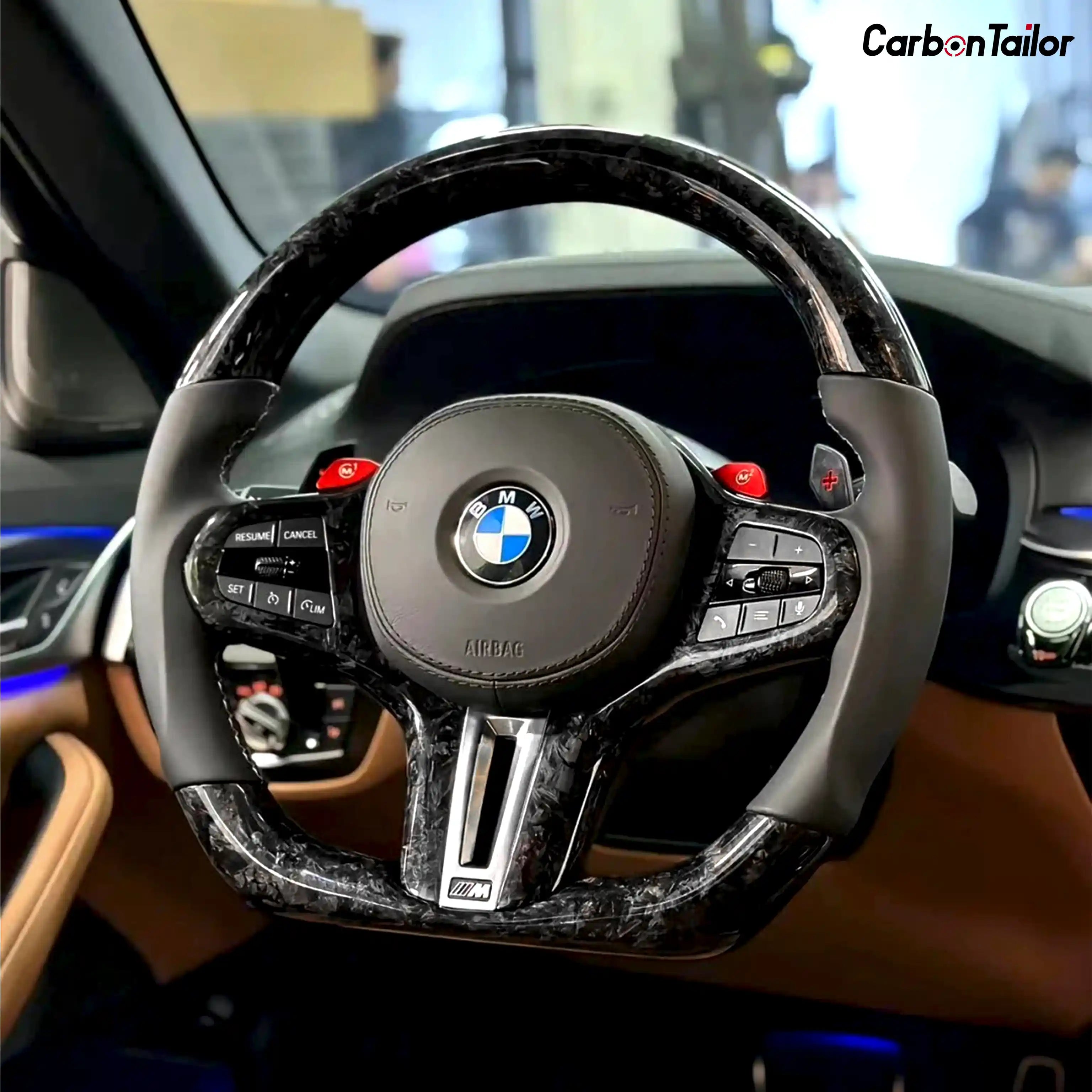 BMW G-Series M Performance Steering Wheel – Latest LCI Style Full Custom | Fits 3/4 Series, M3, M4, X5, X6 & More