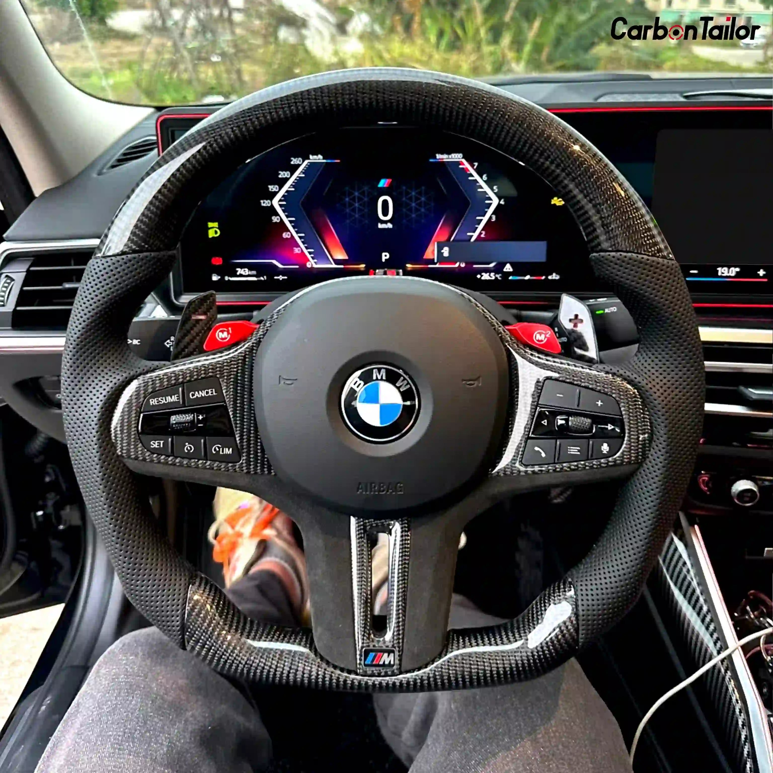 BMW G-Series M Performance Steering Wheel – Latest LCI Style Full Custom | Fits 3/4 Series, M3, M4, X5, X6 & More