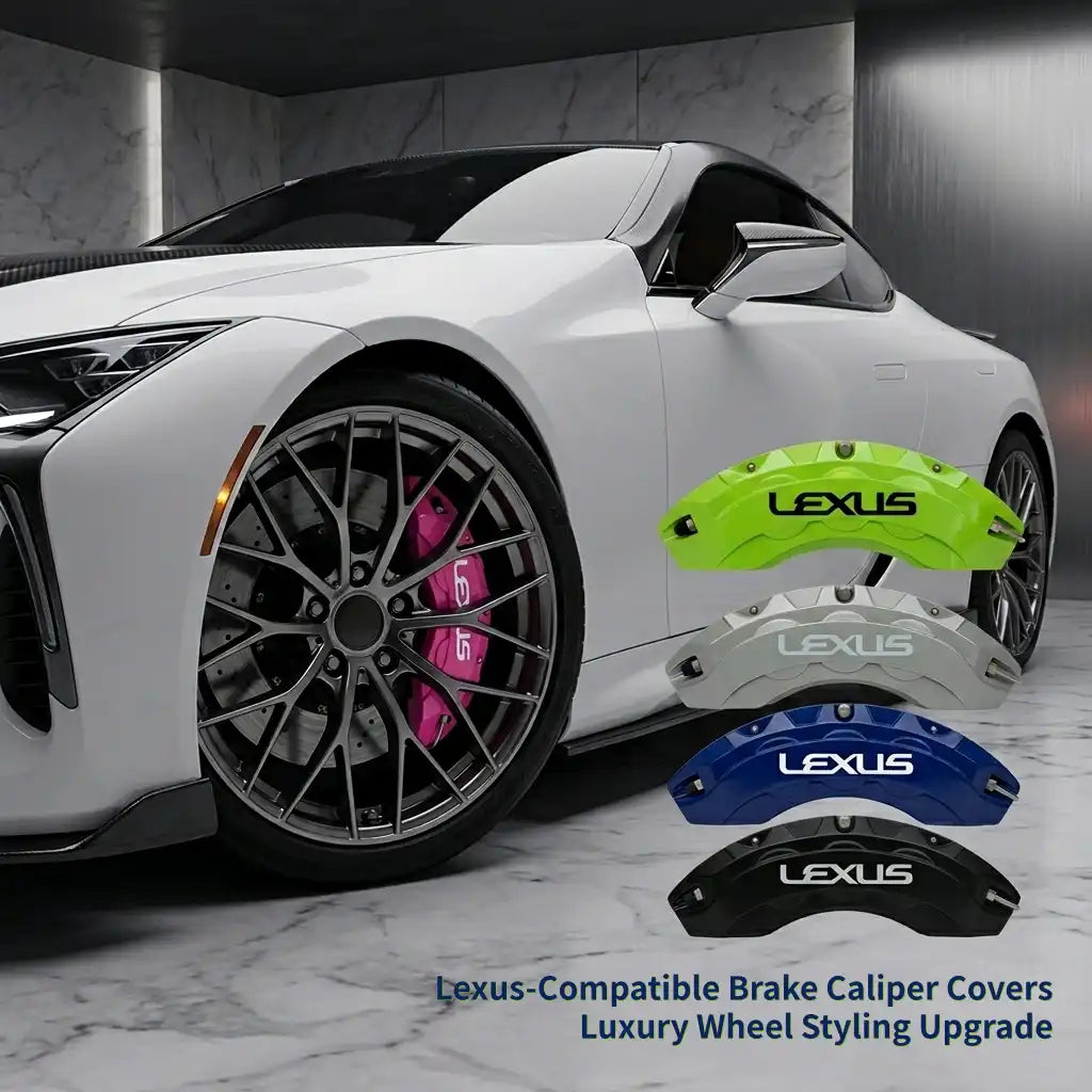 Lexus Brake Caliper Covers | Premium Styling Upgrade for RX NX IS ES - Custom Fit, No Modification, Heat Resistant
