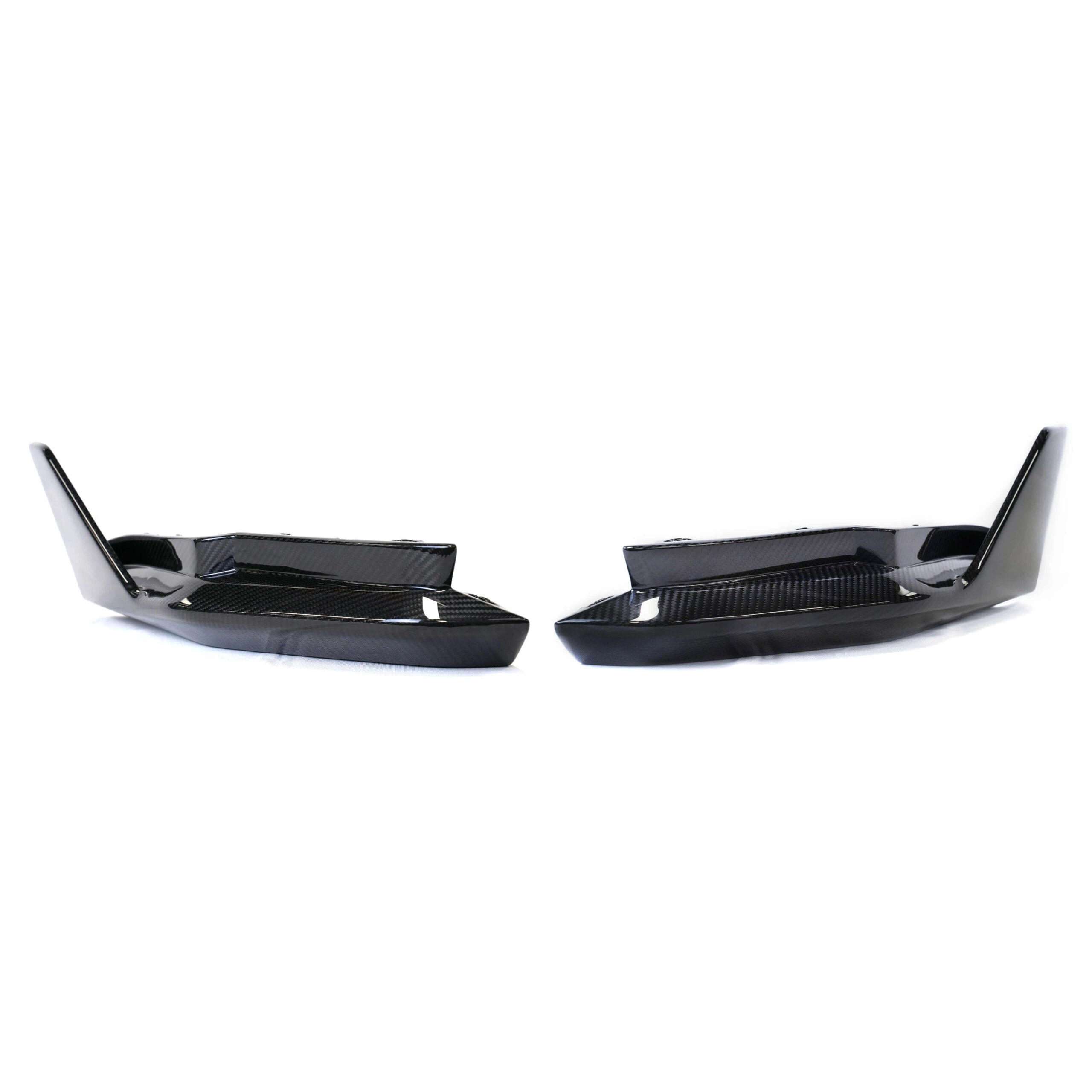 MP Style Carbon Fiber Rear Canard Splitters - BMW G80 M3 & G82 M4
