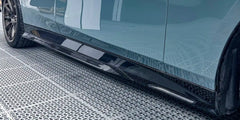 MP Style Dry Carbon Fiber Side Skirts - 2024+ BMW 5 Series & M5 G60