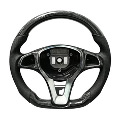 2015-2018 Mercedes-Benz AMG Custom Carbon Fiber Steering Wheel | Retrofit Compatible with Older and Non-AMG Models