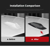 BMW 1 2 4 7 Series G26 F26 U11 Dry Carbon Fiber Shark Fin Antenna Cover Shark Fin Roof Trim