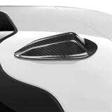 BMW G20 G60 M3 M4 Carbon Fiber Shark Fin Antenna Cover Dry Carbon Roof Trim Compatible With 3 Series 5 Series G80 G82 2021-2024