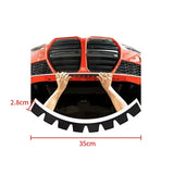 Universal Front Lip Scrape Guard Protector Strips 8pc for Bumper, Side Skirts & Splitter Protection