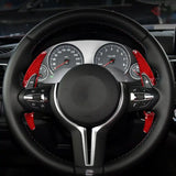 Dry Carbon Fiber Paddle Shifter Trim Cover for BMW M2 M3 M4 M5 M6 X5M X6M F87 F80 F82 F83 Steering Wheel Shift Paddle Interior Upgrade