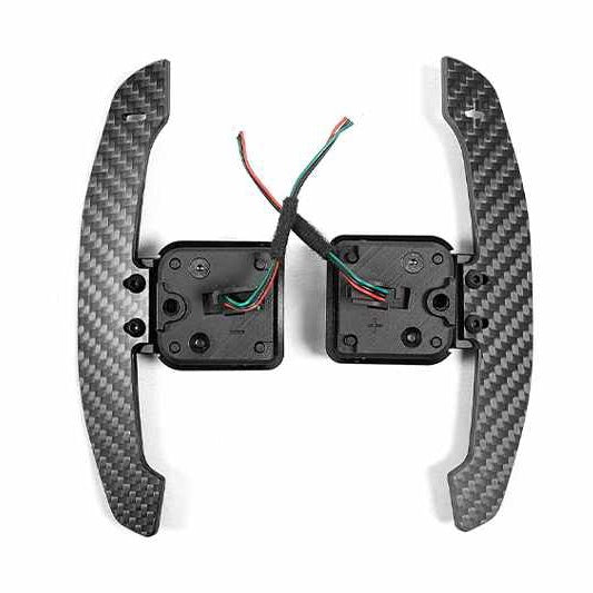 Magnetic Carbon Fiber Paddle Shifters Fit for BMW 2 3 4 5 6 7 Series | F10 F06 F07 F11 F18 F12 F13 F01 F02 F30 F31 F32 F33 F34 G20 G30 G32 G38 G12 | X3 X4 X5 X6 X7 | M&i8 Models