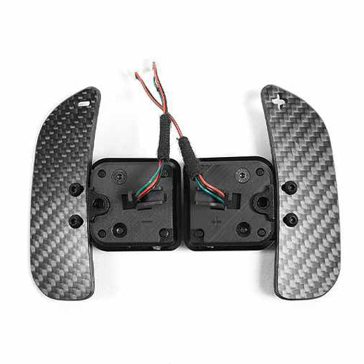Magnetic Carbon Fiber Paddle Shifters for BMW 2 3 4 5 6 7 Series | F10 F06 F07 F11 F18 F12 F13 F01 F02 F30 F31 F32 F33 F34 G20 G30 G32 G38 G12 | X3 X4 X5 X6 X7 | M&i8 Models
