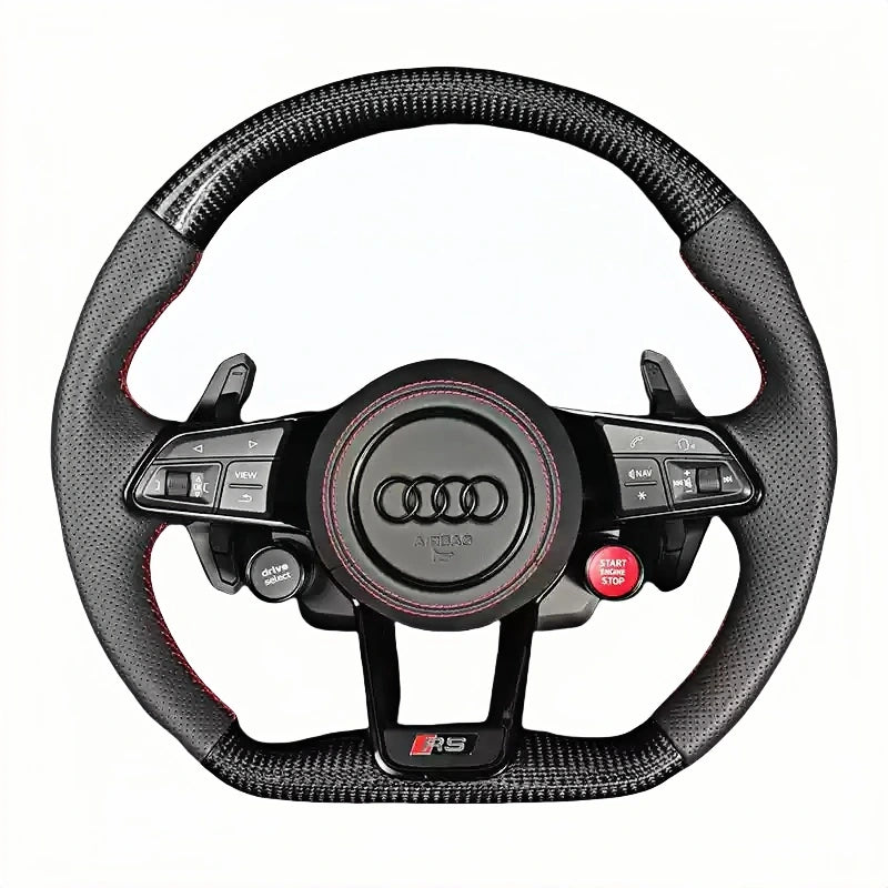 Volante personalizado de fibra de carbono – Audi TT / TTS / TT RS (2008–2014)