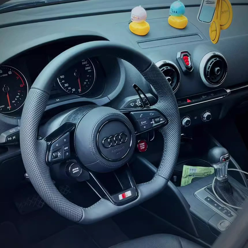 2018+ Audi RS5 / S5 / A5 / RS4 / S4 / A4 Custom Carbon Fiber Steering Wheel
