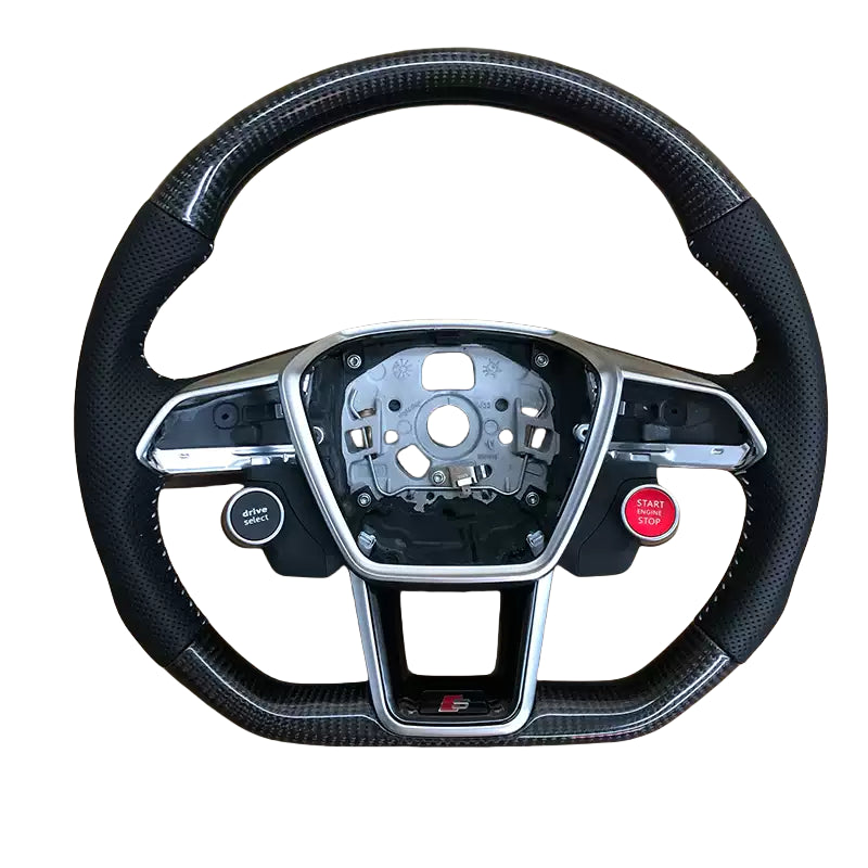 Audi RS6 / RS7 / S6 / S7 / A6 / A7 / A8 Custom Carbon Fiber Steering Wheel
