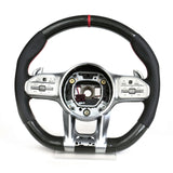 2015-2018 Mercedes-Benz AMG Custom Carbon Fiber Steering Wheel | Retrofit Compatible with Older and Non-AMG Models