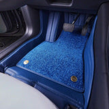 Bespoke Premium Top-Grain Cowhide Leather Floor Mats For Tesla | Made to Measure Handmade Fitment