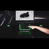 Wireless Charging RGB Console Light Kit for Tesla Model Y & Model 3