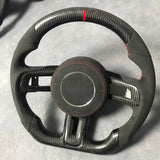 Volante de fibra de carbono Ford Mustang S650/S550 2024+ totalmente personalizado