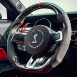 2024+ Ford Mustang S650/S550 Carbon Fiber Steering Wheel Full Custom