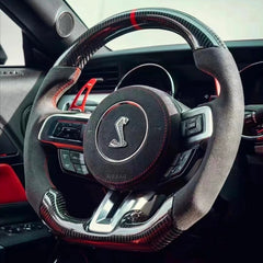 2024+ Ford Mustang S650/S550 Carbon Fiber Steering Wheel Full Custom