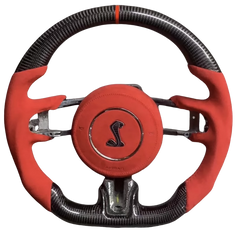2024+ Ford Mustang S650/S550 Carbon Fiber Steering Wheel Full Custom