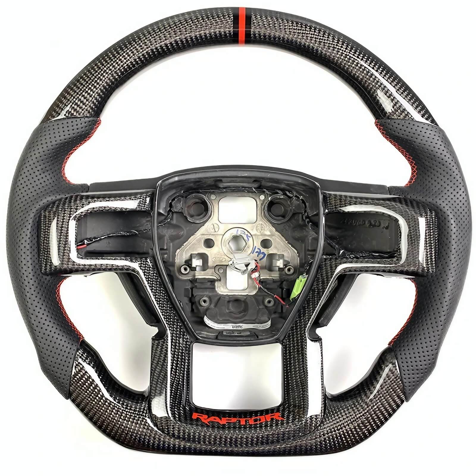 2024+ Ford Mustang S650/S550 Carbon Fiber Steering Wheel Full Custom